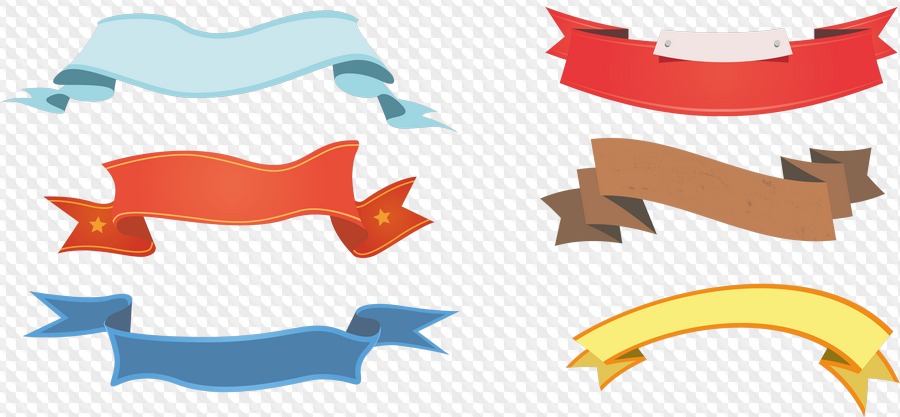 Collection Banners for Design 90 PNG images for free download