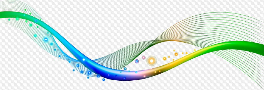 206 png, líneas onduladas coloridas y abstractas png sobre un fondo transparente