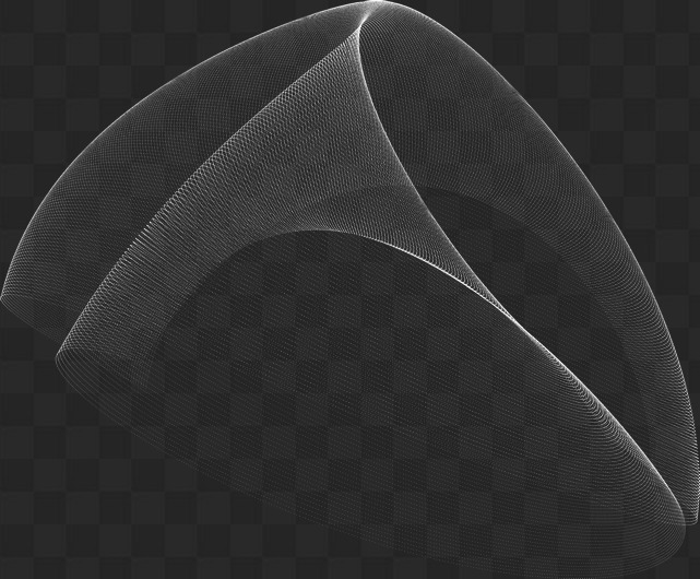 PSD, 22 PNG, White wavy lines on transparent background