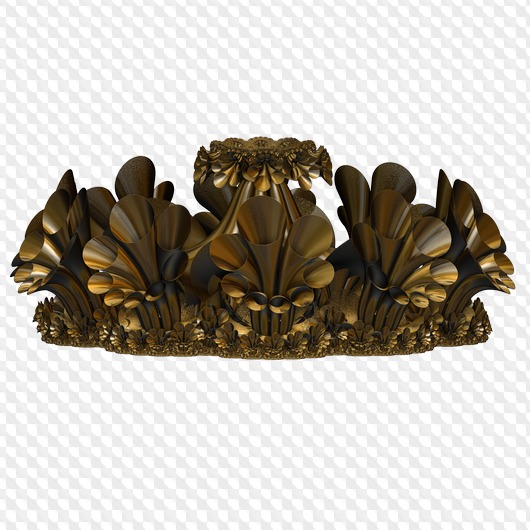 35 PNG, 3D Фракталы на прозрачном фоне