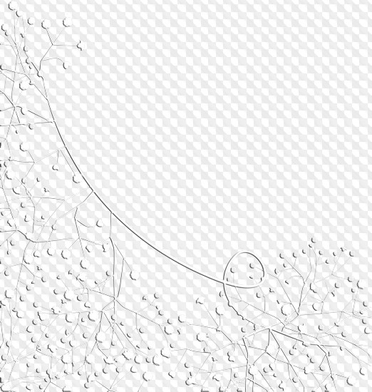 3 PSD, 9 PNG, White elements for design on transparent background