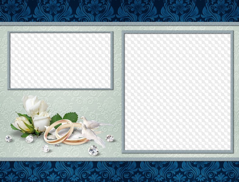 Damask Wedding Album, image size:787x600