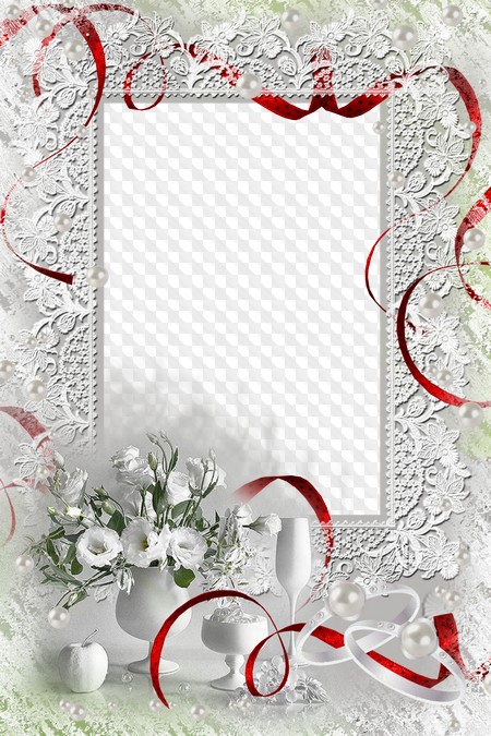 Свадебное фото на память, фоторамка