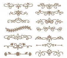 Design elements 48 PNG images on transparent background