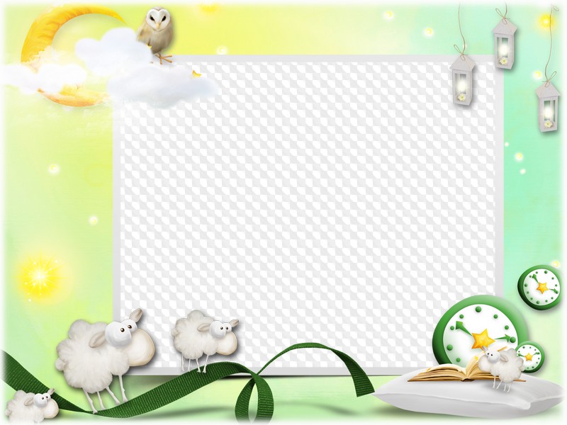 Psd 2 Png Deux Cadres Photo Pour Bebes