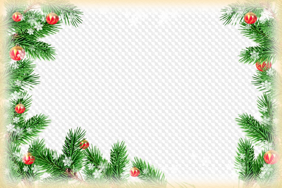 Winter Landscape Photo Frame For Photoshop PSD And PNG Transparent PNG Frame PSD Layered
