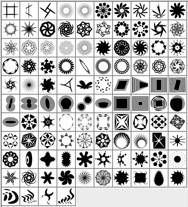Actualizado 146 СSH, un conjunto de formas, formas para