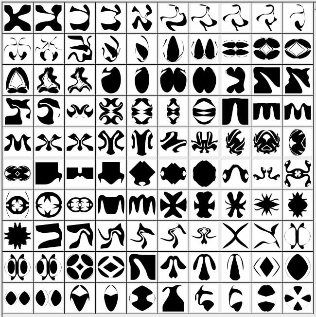 Actualizado: 146 СSH, un conjunto de formas, formas para Photoshop.