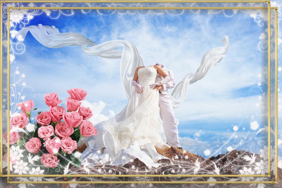 Wedding Template for Finest Moments. PSD file free template