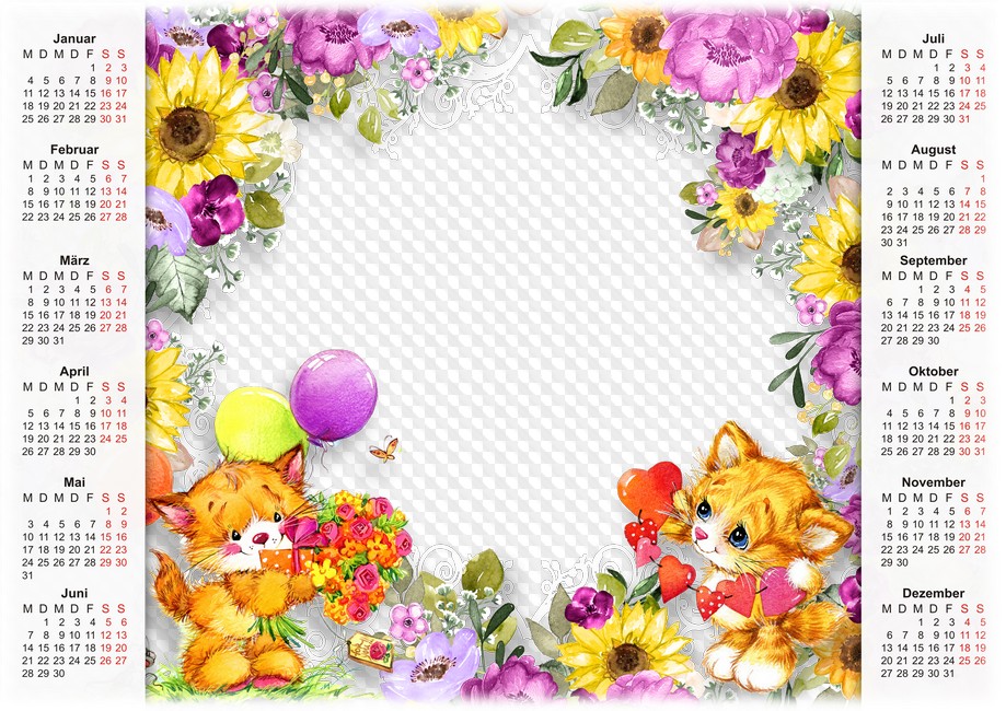 Alles Gute Zum Geburtstag 21 Kalender Mit Katzchen Blumen Und Luftballons Fur Den Urlaub Kalender Fur Photoshop