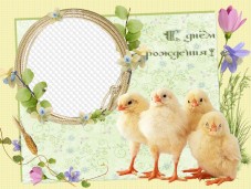День рождения рамки png, psd » Страница 6