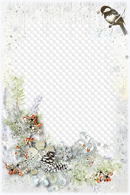 Free Set of Christmas PNG frames Come holidays - Free download