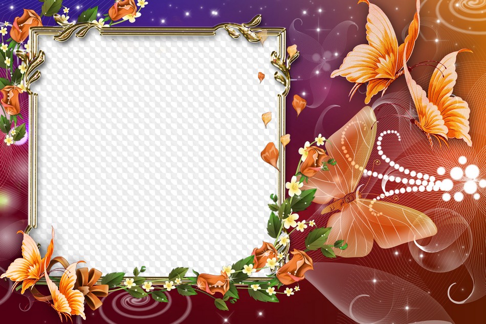 PNG Frames for Flower Cascade ( free 20 photo frames png