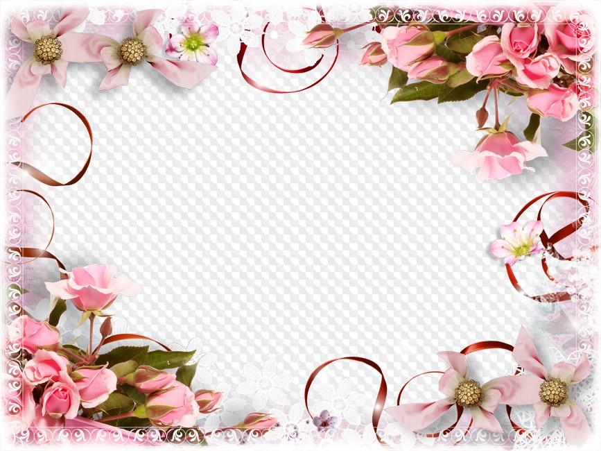 Spring photo frames png Blossoming spring ( free 6 photo frames png, free download )