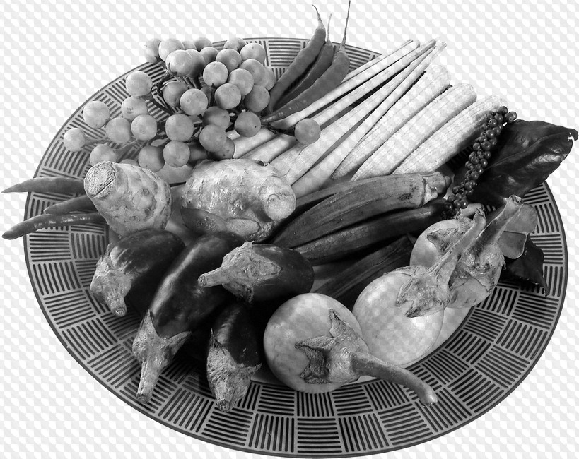 Vegetables, brushes, ABR