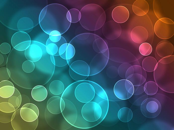 Glare circles colorful Backgrounds for Photoshop