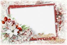 Magic winter, Photo frame
