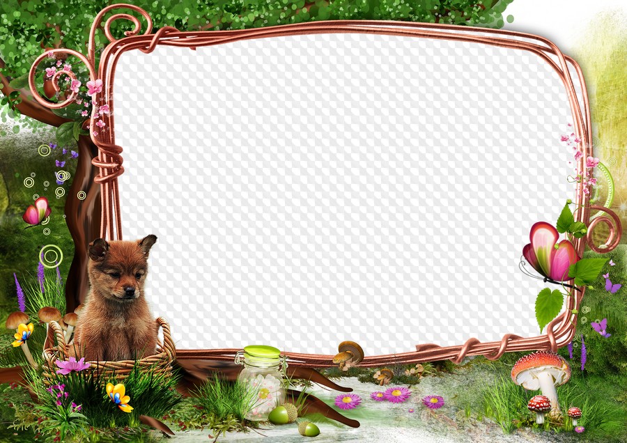 Children photo frame template download - free frame psd free 4 frame png