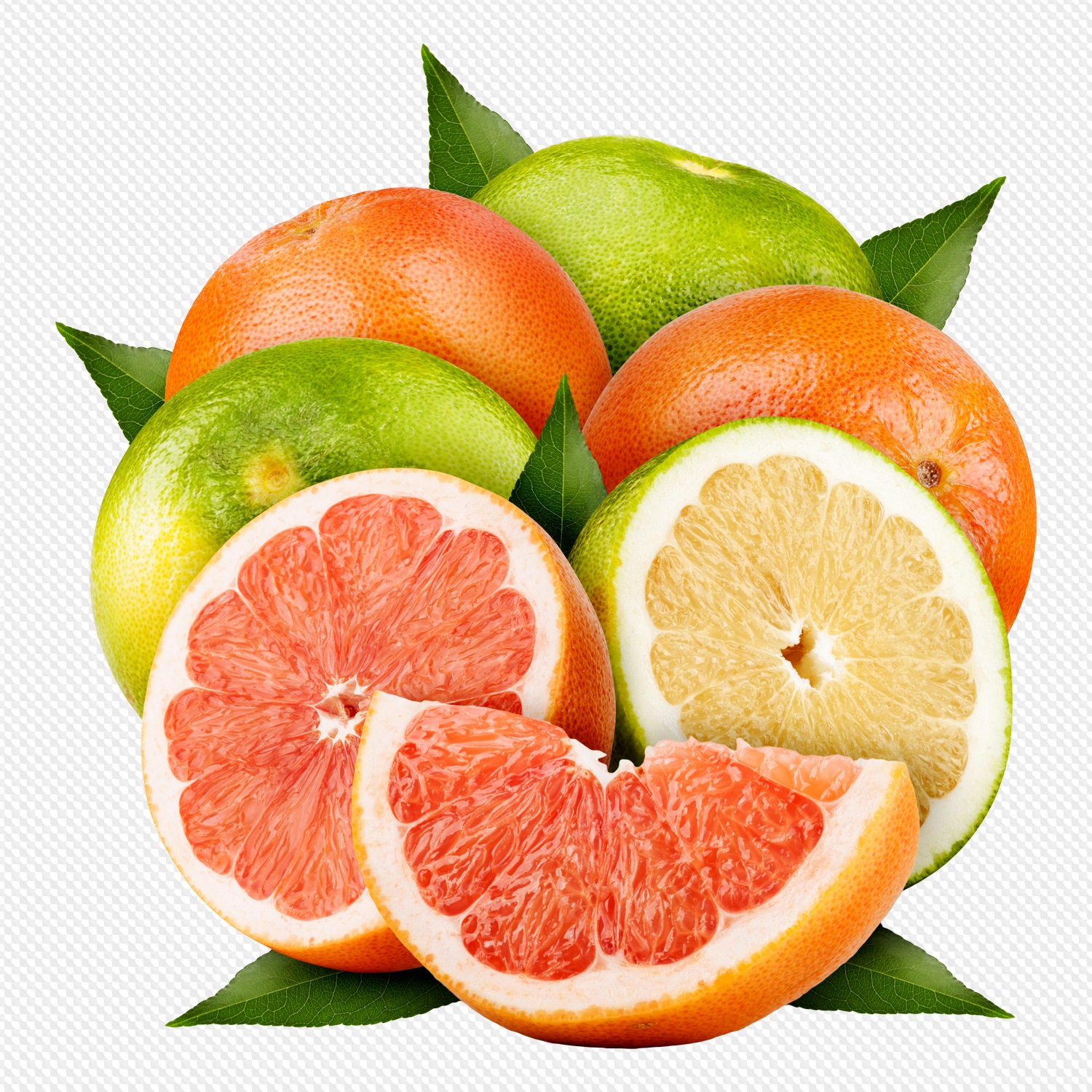 Citrus PNG: orange, mandarin, lemon, lime, grapefruit, 30 HQ PNG ...