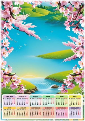 Calendar, Spring 2025