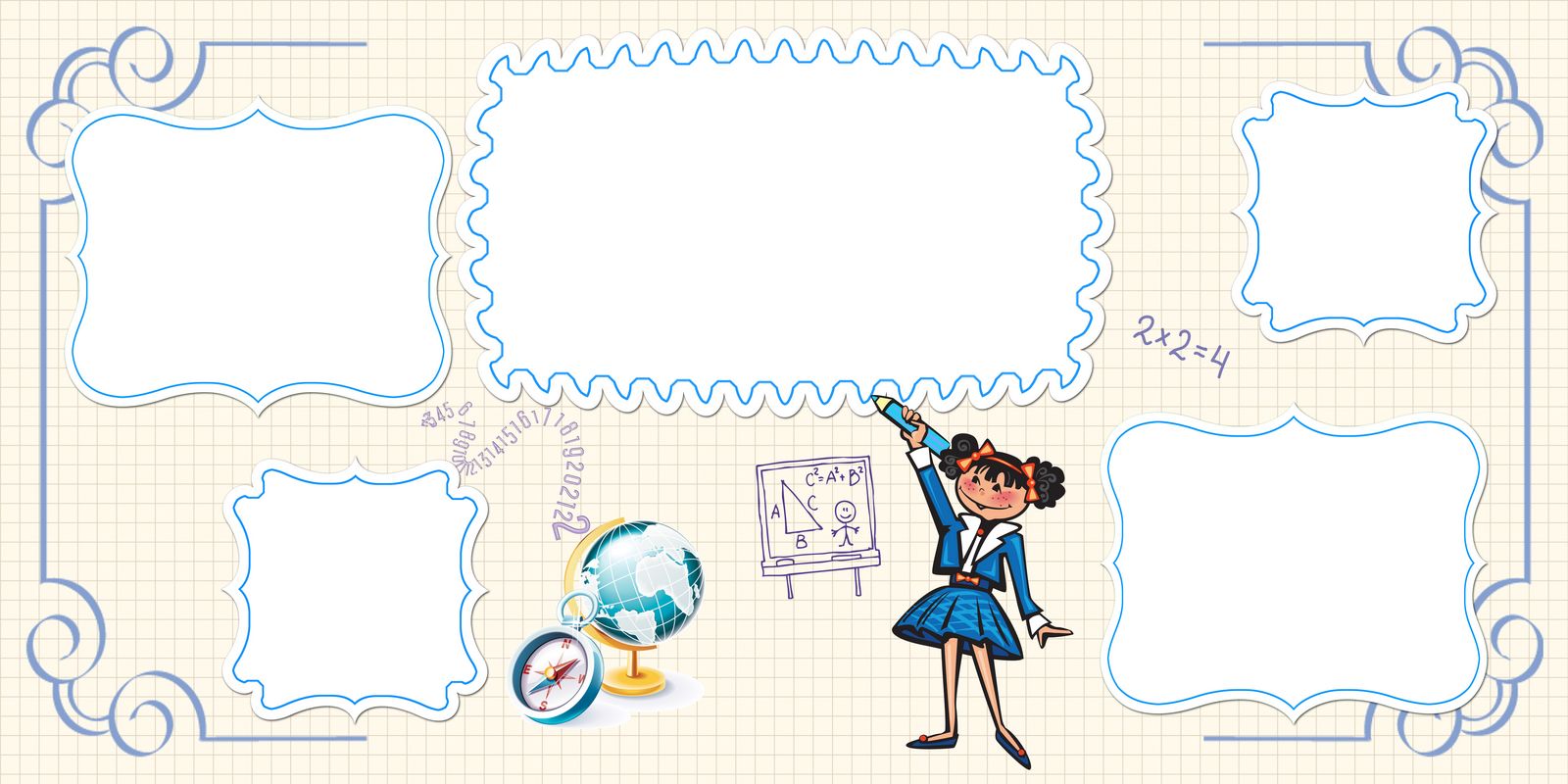 School Graduation Photo Album Template