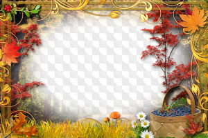 Beautiful Autumn, photo frame