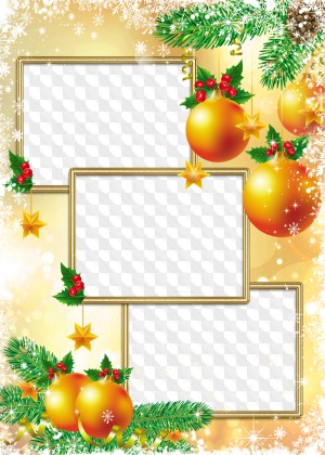 Merry Christmas Photoshop Frame